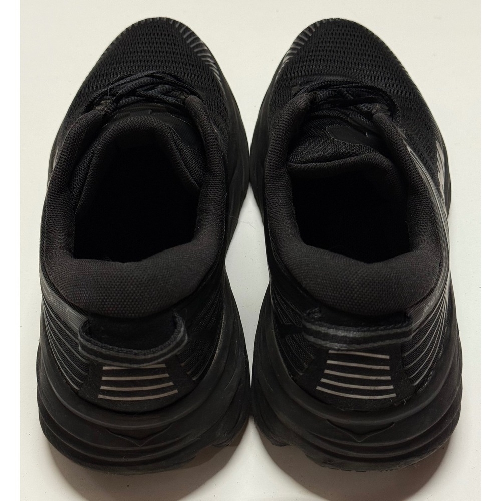 Hoka One One Bondi 7 Mens Running Shoes Black BBLC 1110518 Size 11 - Picture 5 of 6